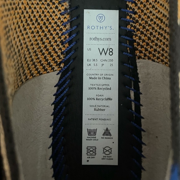 Rothy’s Big Cat Point Flats size 8 - Picture 8 of 9